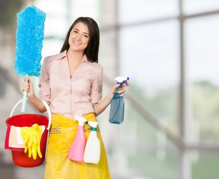 Load-based carpet cleaning estimate for a local property